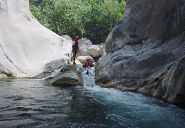 Descenso de barrancos en Monterrey